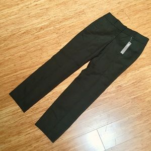 Loft "Marisa" Straight Olive-Brown Pant Sz. 2